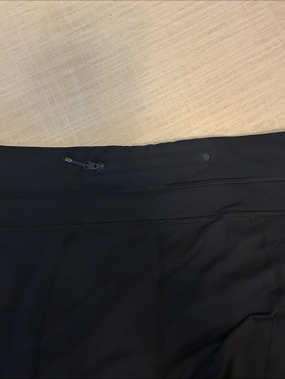 lululemon athletica Black Leggings with Mustard Yellow Sports Bra - Picture 5 of 5